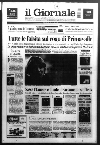 Il giornale : quotidiano del mattino